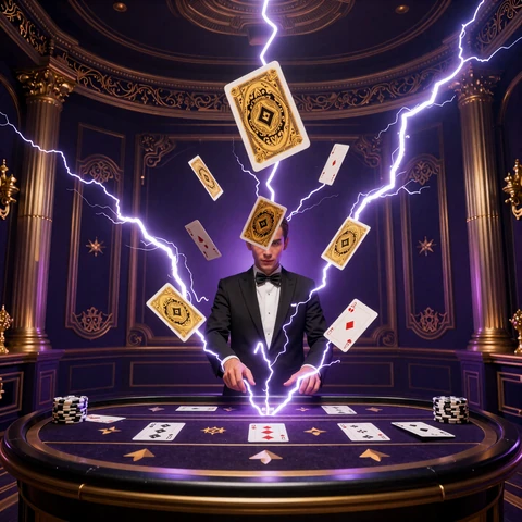 Lightning Baccarat Spielautomat von Evolution bei Yep Casino