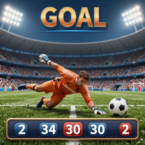 Goal Spielautomat von Spribe bei Yep Casino