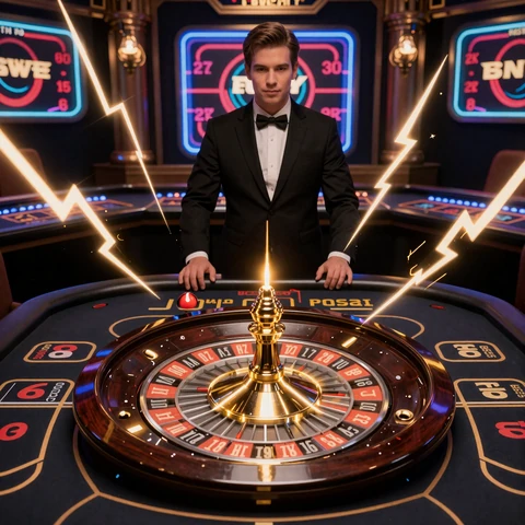 Lightning Roulette Spielautomat von Evolution bei Yep Casino