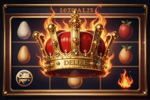Blazing Crown Deluxe Slot mit 100 Freispielen bei dritter Einzahlung