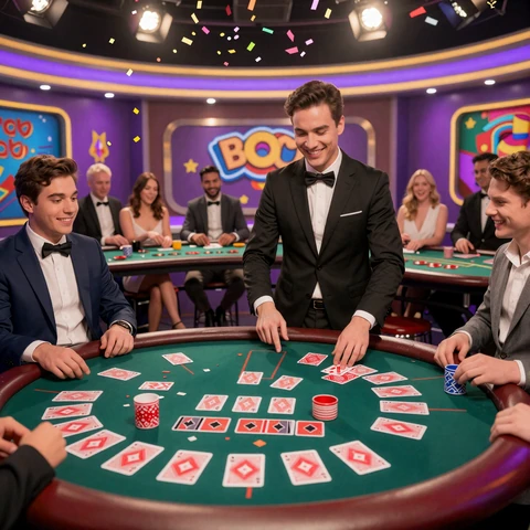 Party Blackjack Spielautomat von Evolution bei Yep Casino